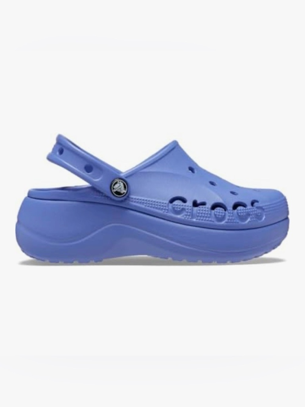CROCS Classic Platform Clog in Periwinkle Blue